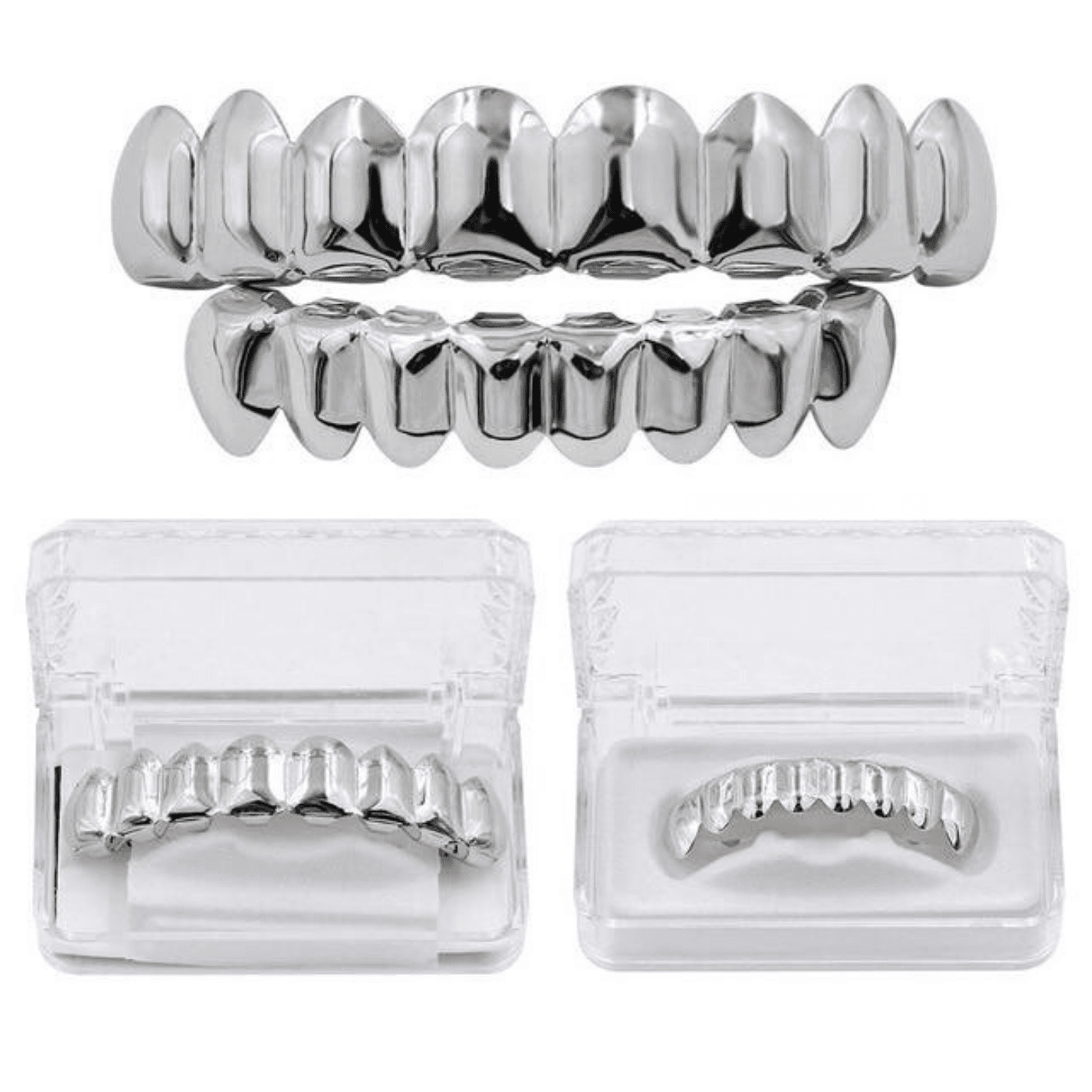 8 Tooth Premium Grillz 14K - ICECI