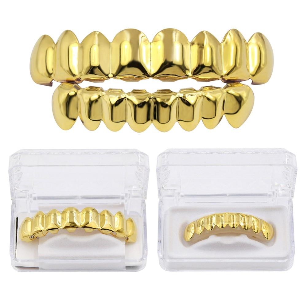 8 Tooth Premium Grillz 14K - ICECI