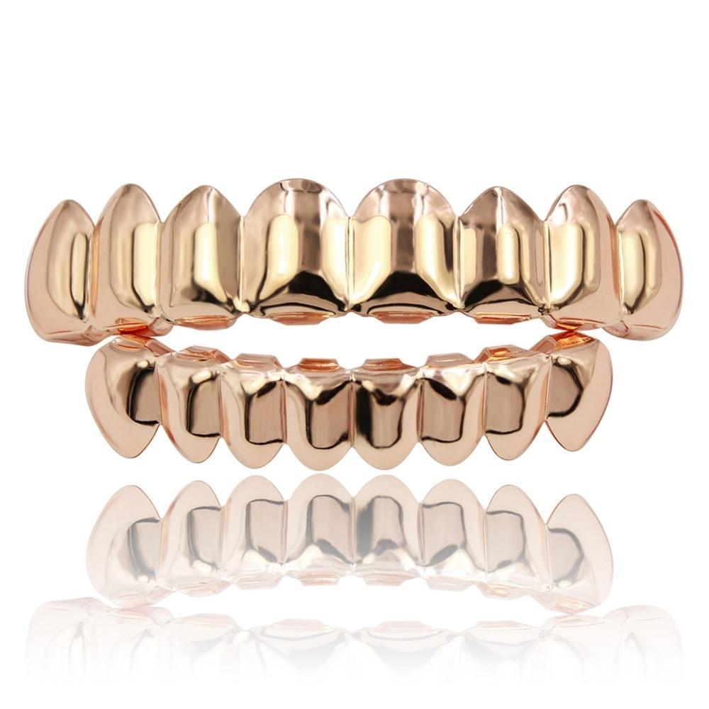 8 Tooth Premium Grillz 14K - ICECI