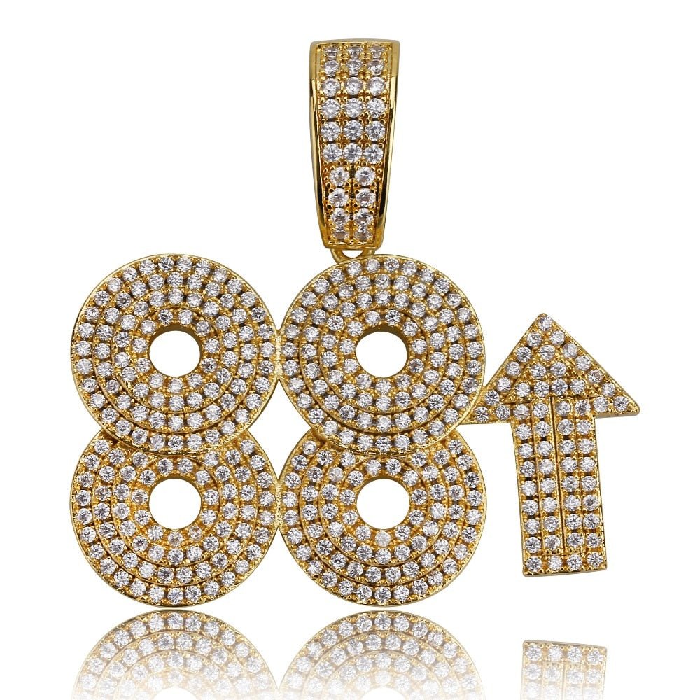 88 Rising Pendant 18K - ICECI