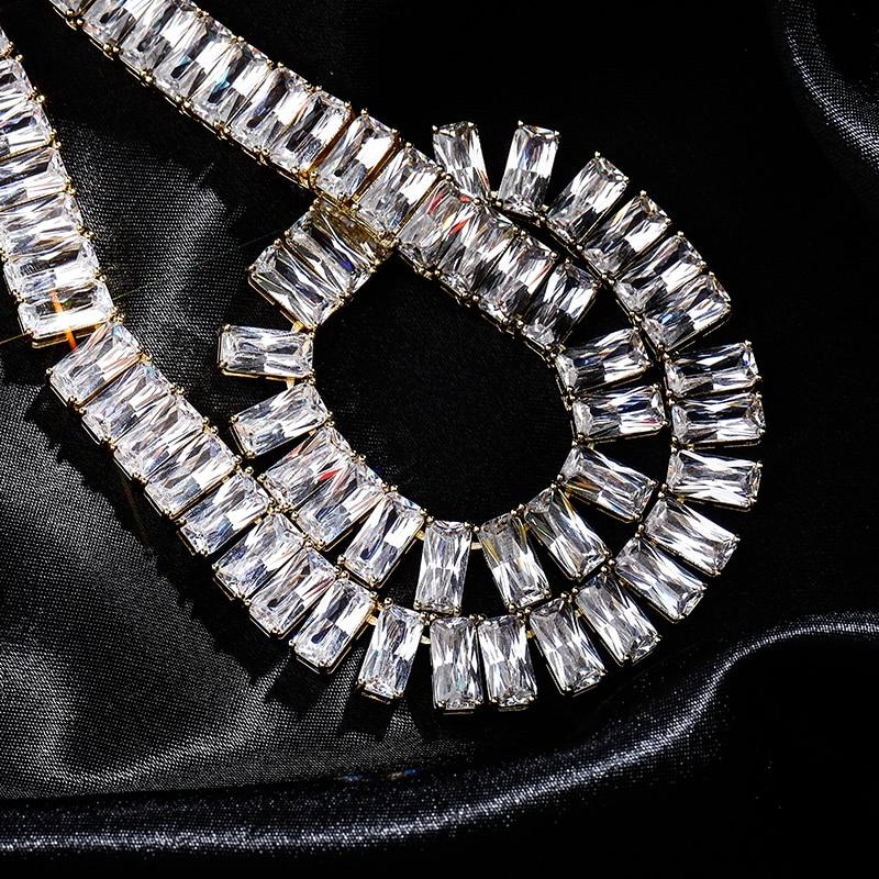 8mm Baguette Tennis Chain 14K - ICECI