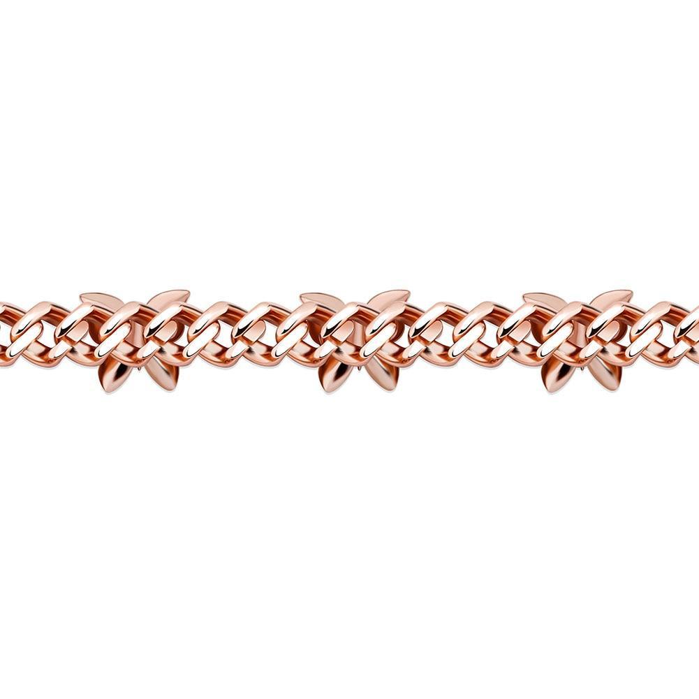 8mm Butterfly Cuban Anklet 14K - ICECI