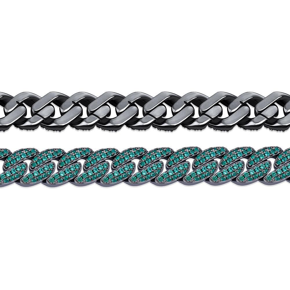 9mm Iced Cuban Link Chain 14K - ICECI