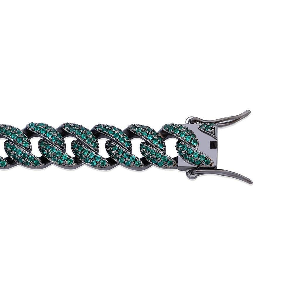 9mm Iced Cuban Link Chain 14K - ICECI