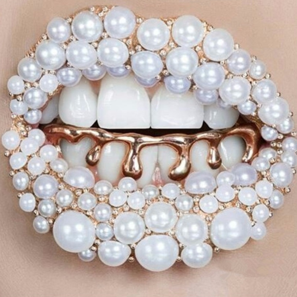 Bottom Drip Grillz 14K