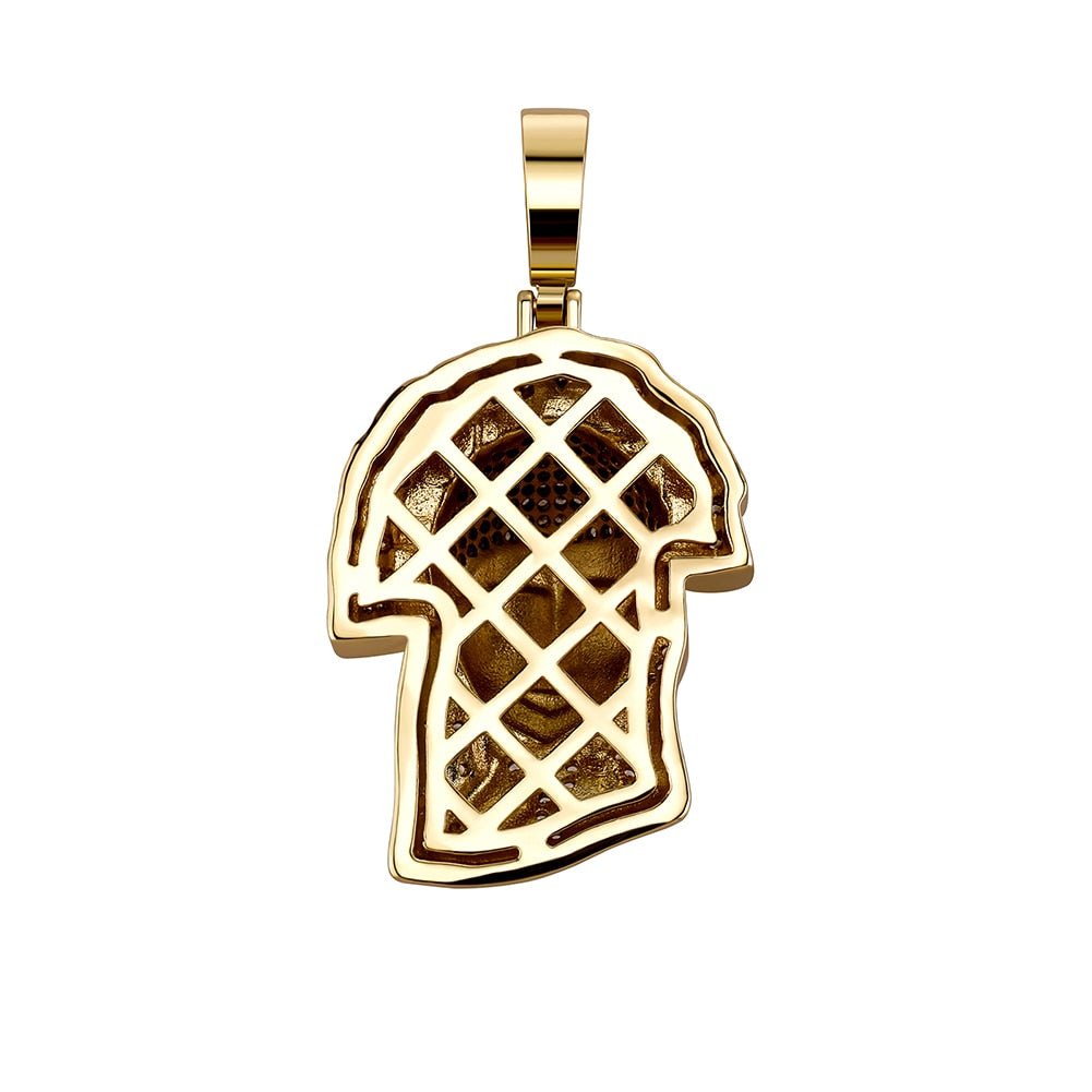 Ancient Egypt Pharaoh Pendant 14K - ICECI