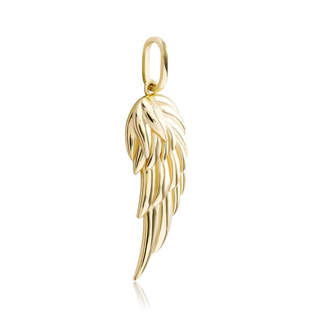 Angel Wing Pendant 14K x Sterling Silver - ICECI