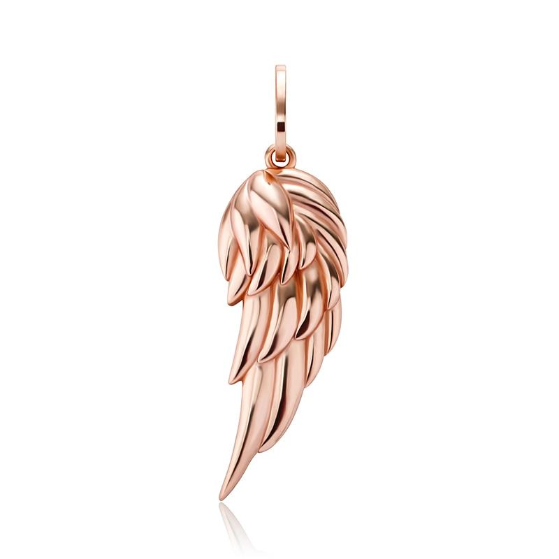 Angel Wing Pendant 14K x Sterling Silver - ICECI