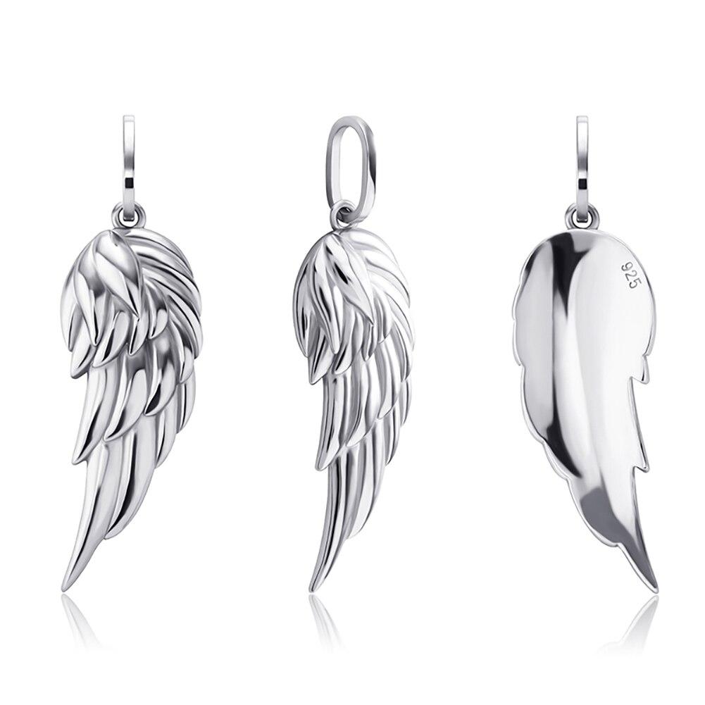 Angel Wing Pendant 14K x Sterling Silver - ICECI