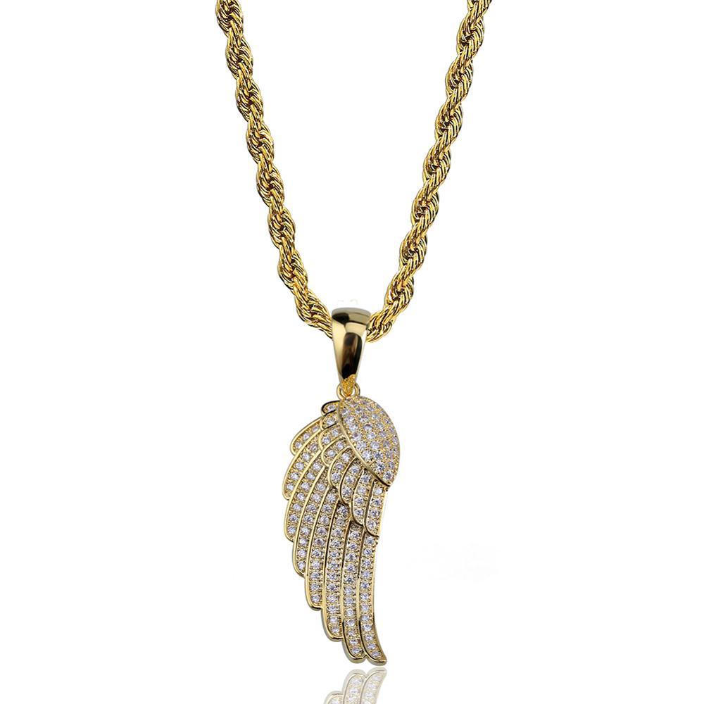 Angel Wing Pendant 18K - ICECI
