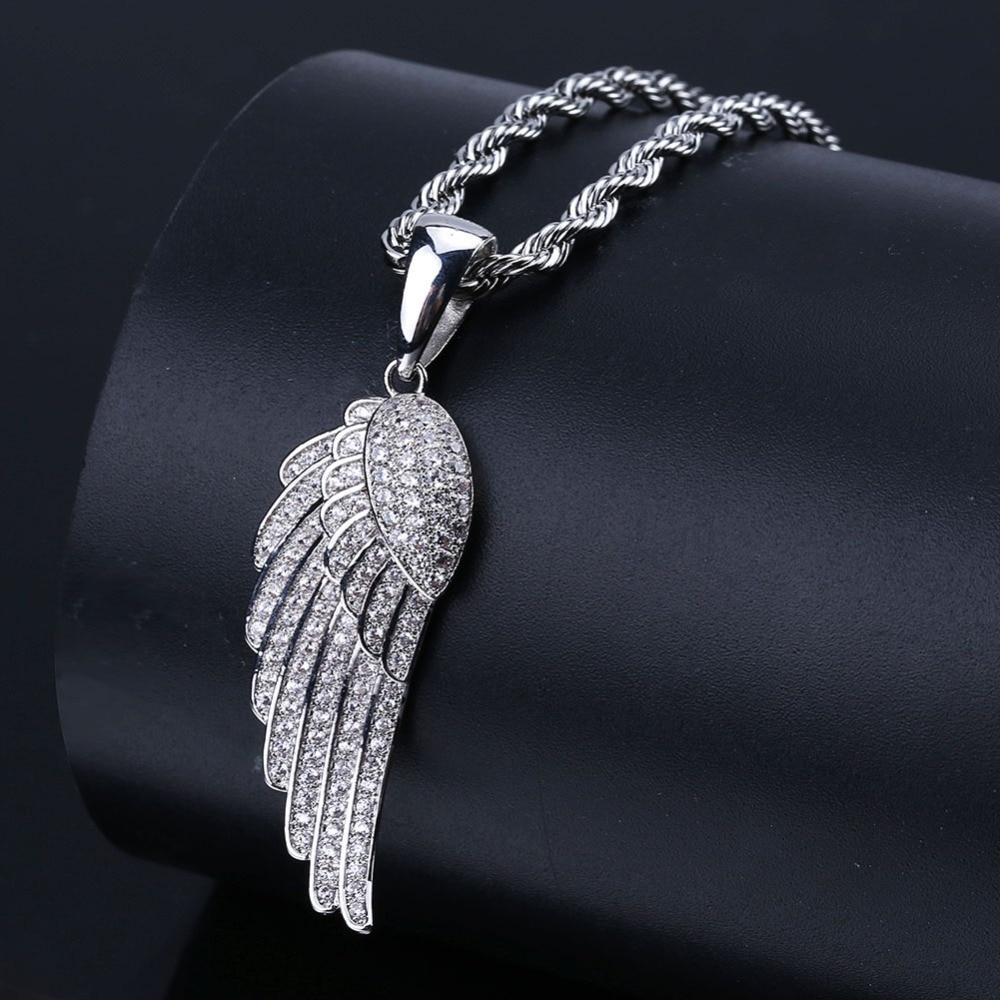 Angel Wing Pendant 18K - ICECI