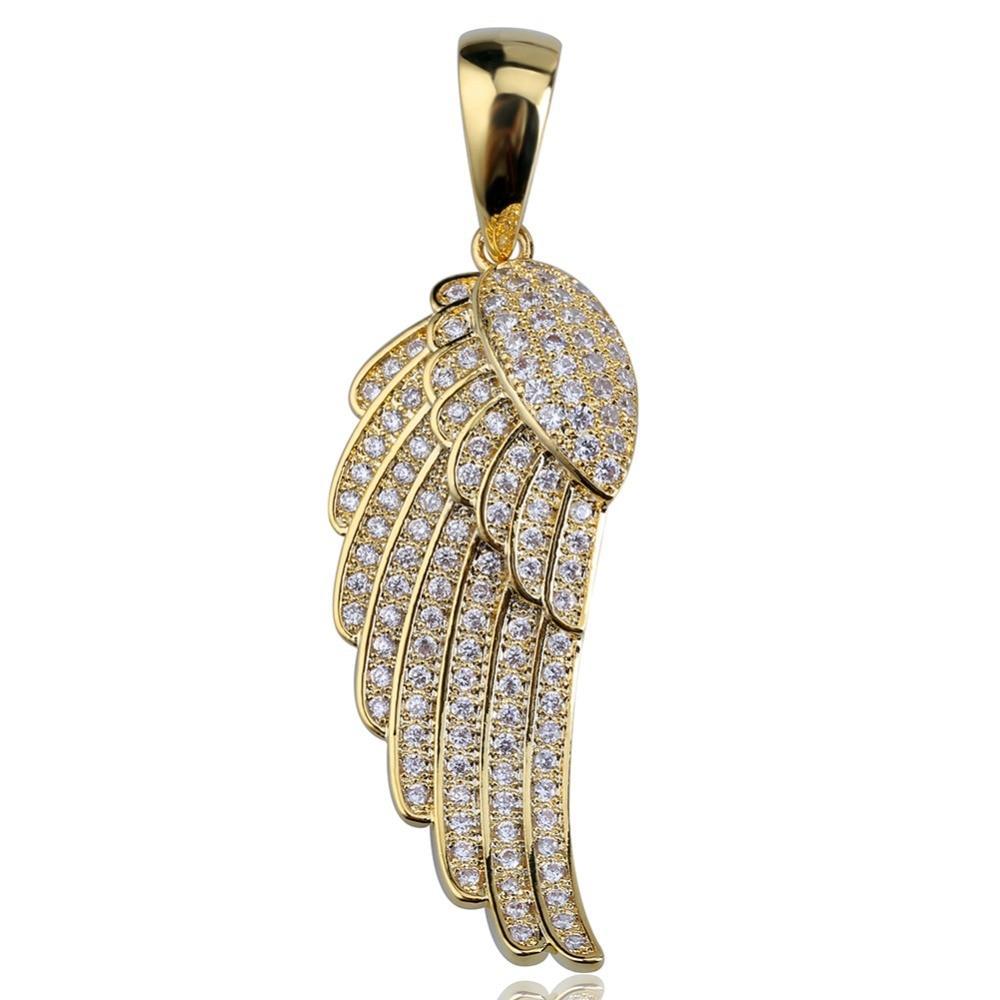 Angel Wing Pendant 18K - ICECI