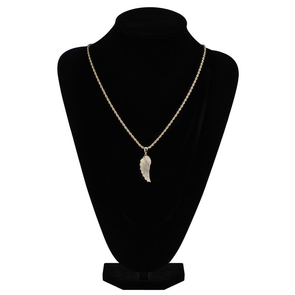 Angel Wing Pendant 18K - ICECI
