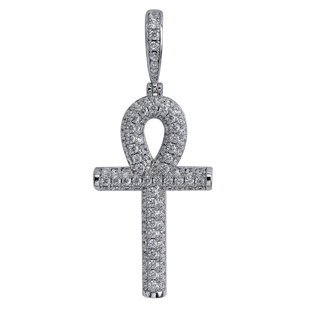 Ankh Cross Pendant 18K - ICECI
