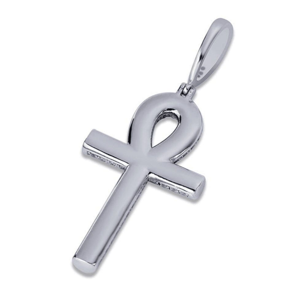 Ankh Cross Pendant 18K - ICECI