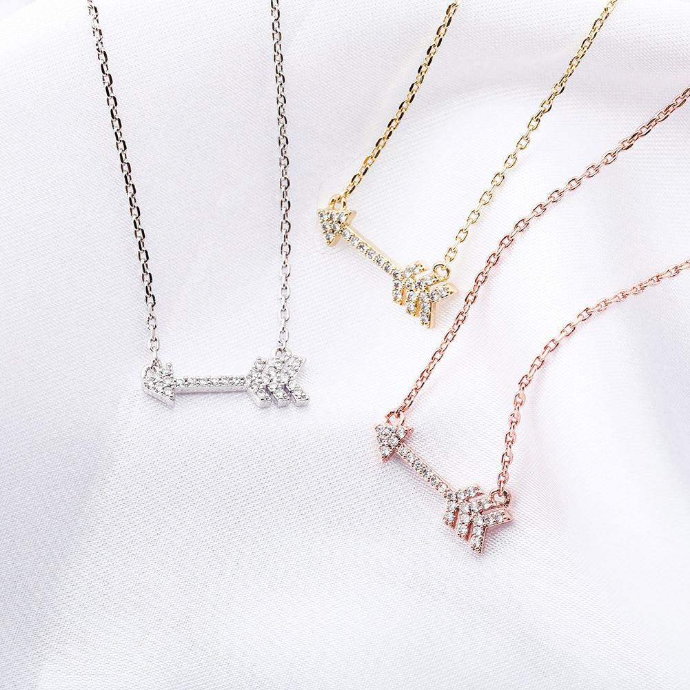 Arrow Pendant 14K x Sterling Silver - ICECI