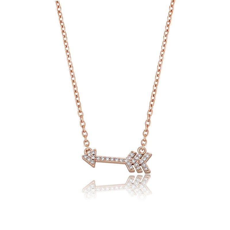Arrow Pendant 14K x Sterling Silver - ICECI