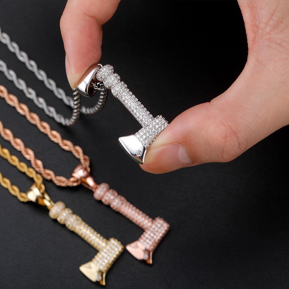 Axe Pendant 14K - ICECI