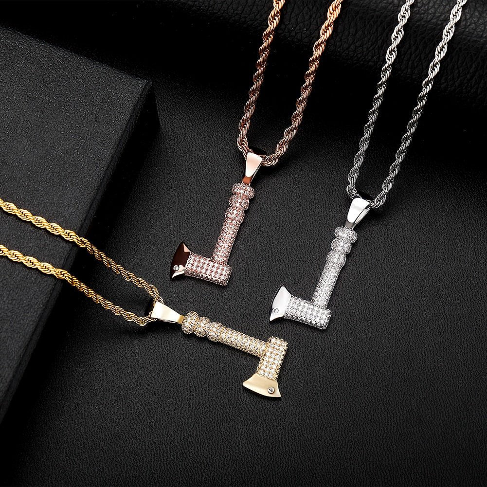 Axe Pendant 14K - ICECI