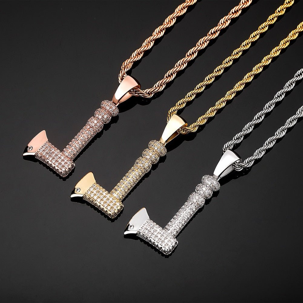 Axe Pendant 14K - ICECI