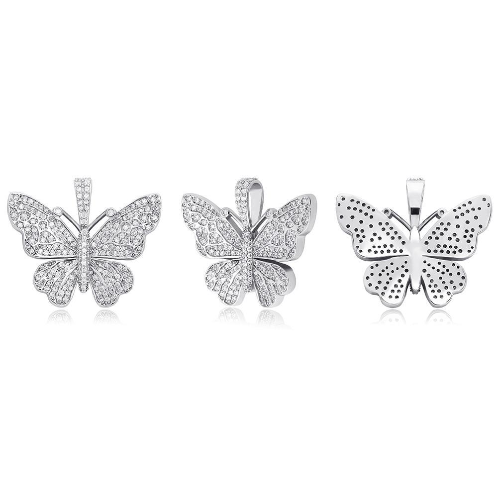 Baby Butterfly Pendant 14K - ICECI