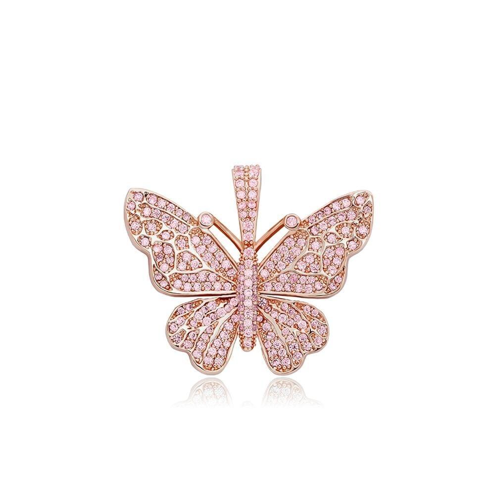 Baby Butterfly Pendant 14K - ICECI