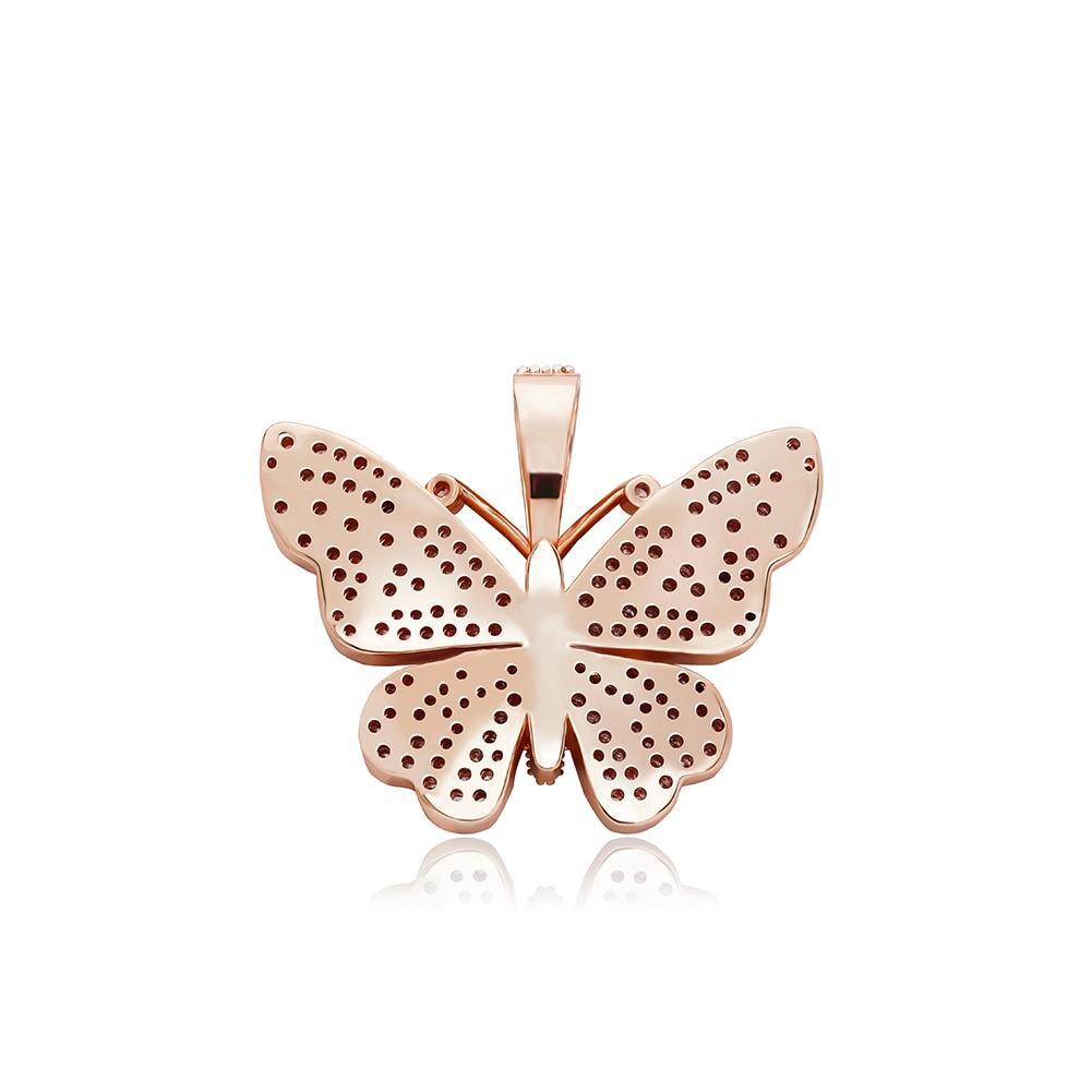 Baby Butterfly Pendant 14K - ICECI