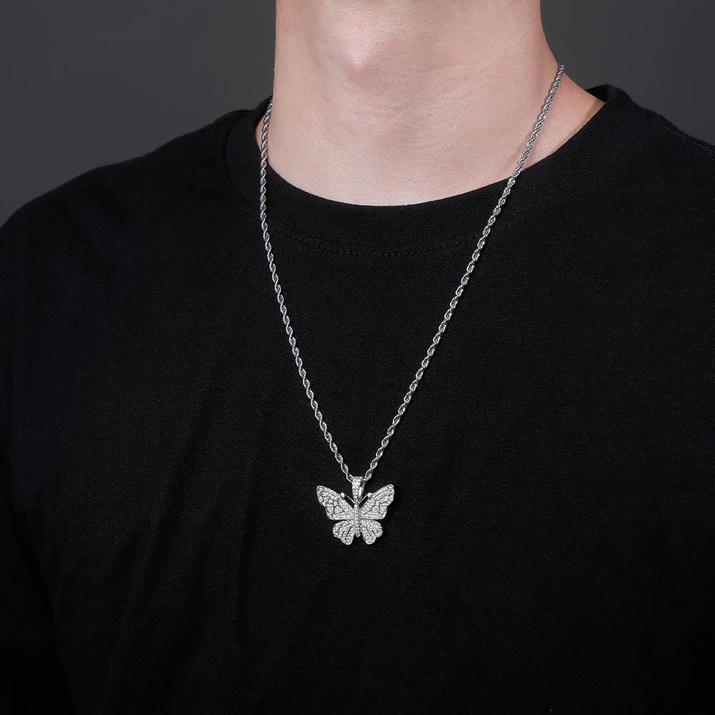 Baby Butterfly Pendant 14K - ICECI