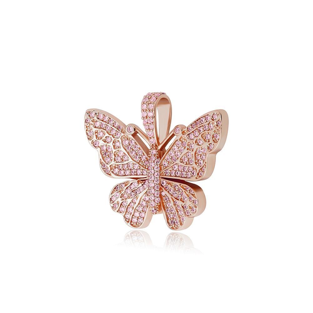 Baby Butterfly Pendant 14K - ICECI