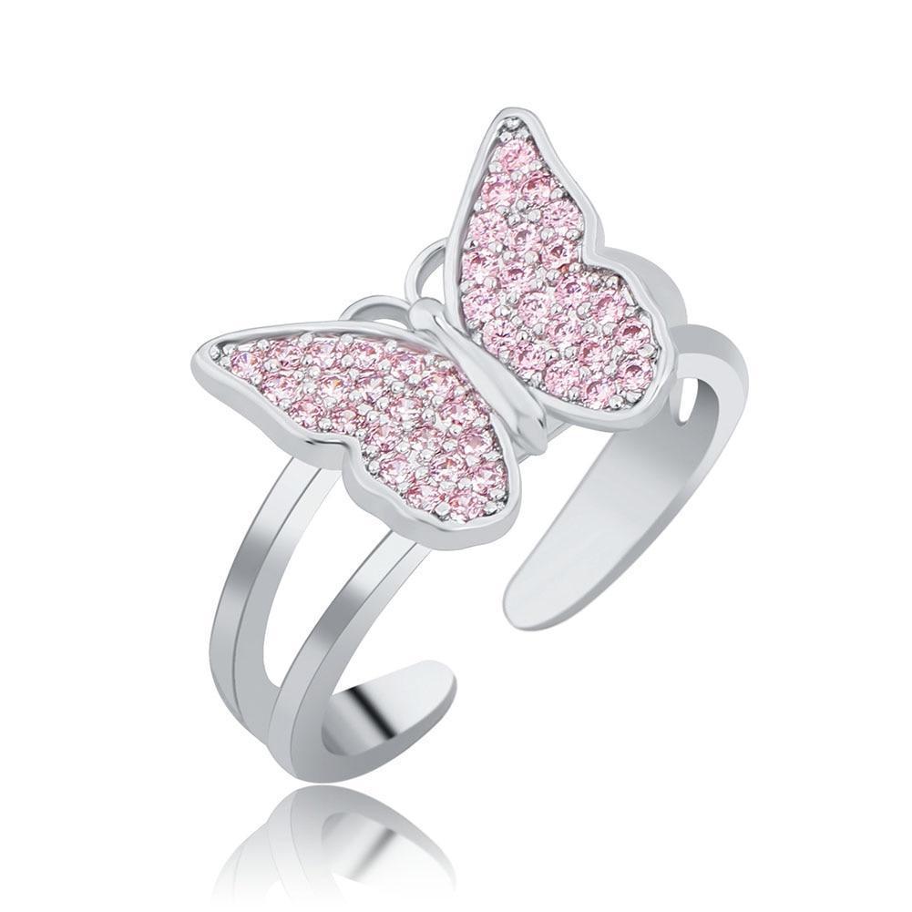 Baby Butterfly Ring 14K - ICECI