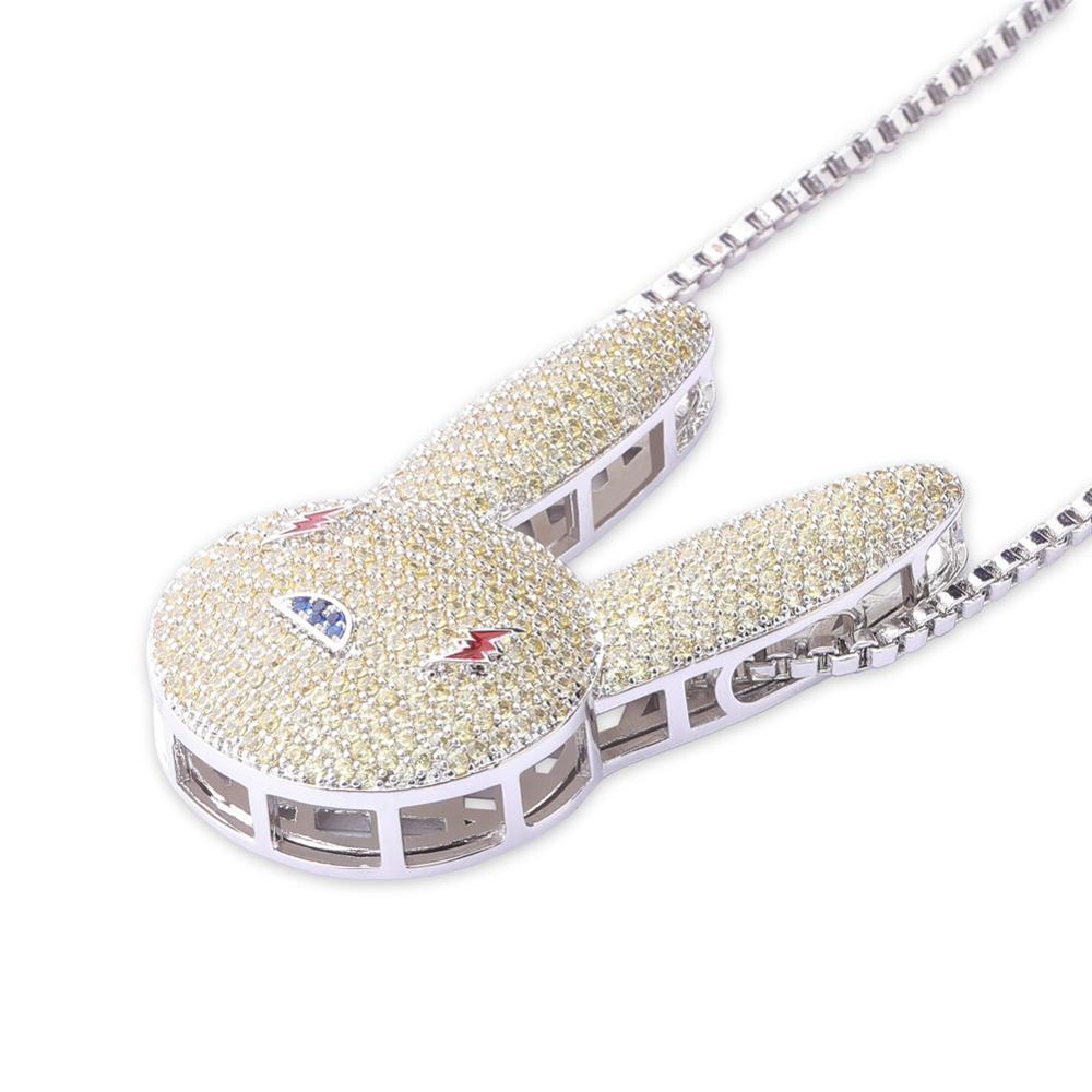 Bad Bunny Pendant 18K - ICECI