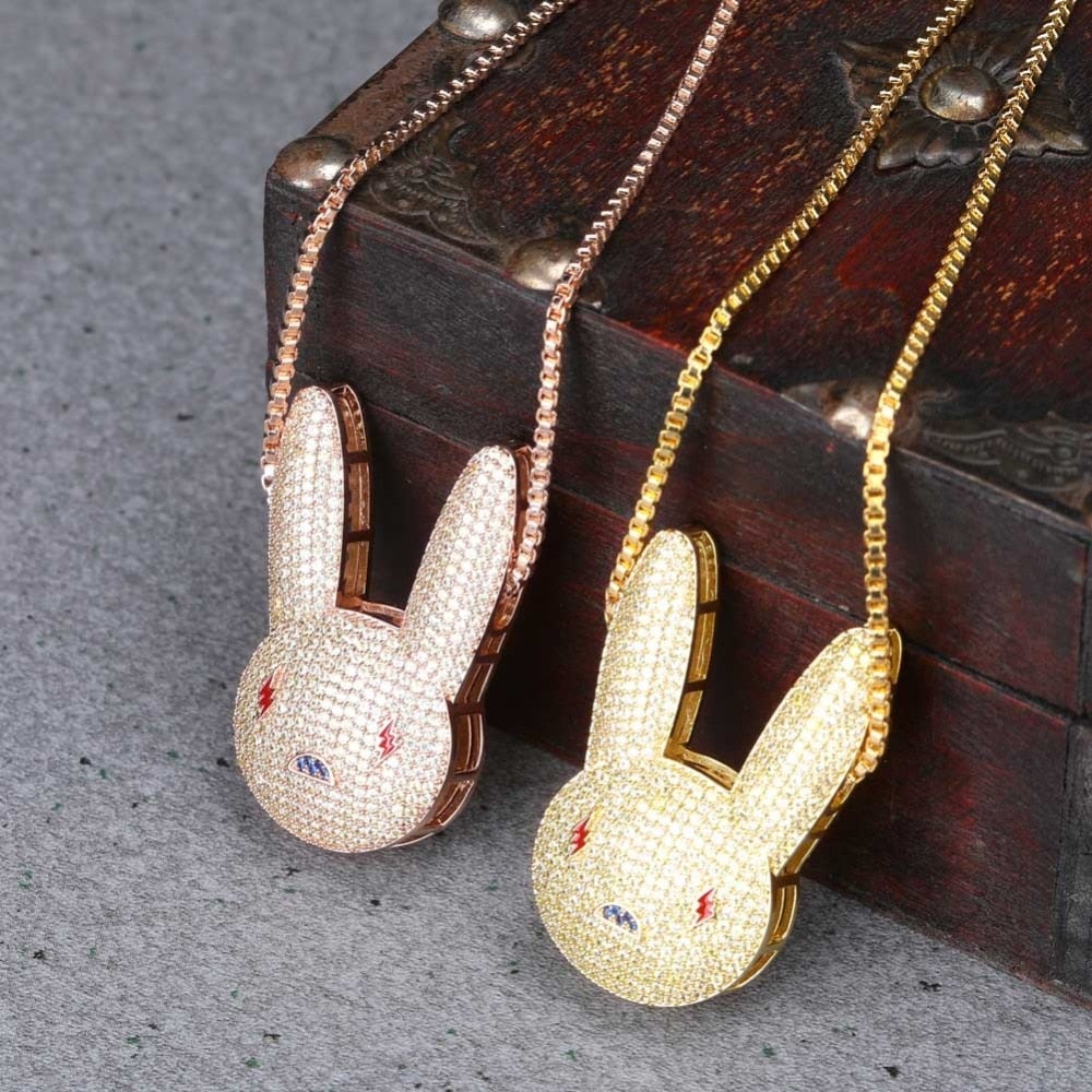 Bad Bunny Pendant 18K - ICECI