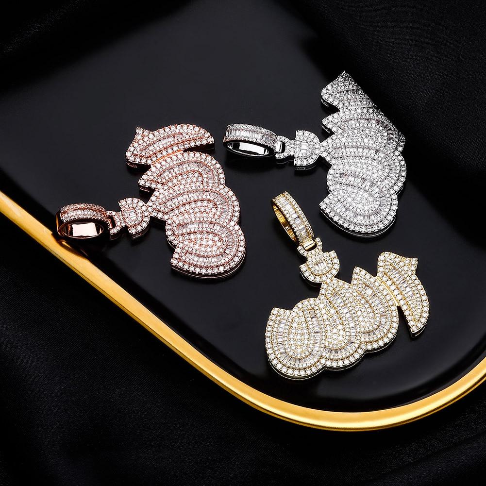 Baguette Allah Pendant 14K - ICECI