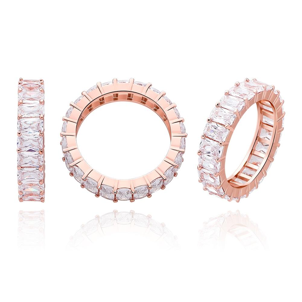 Baguette Band Ring 14K - ICECI