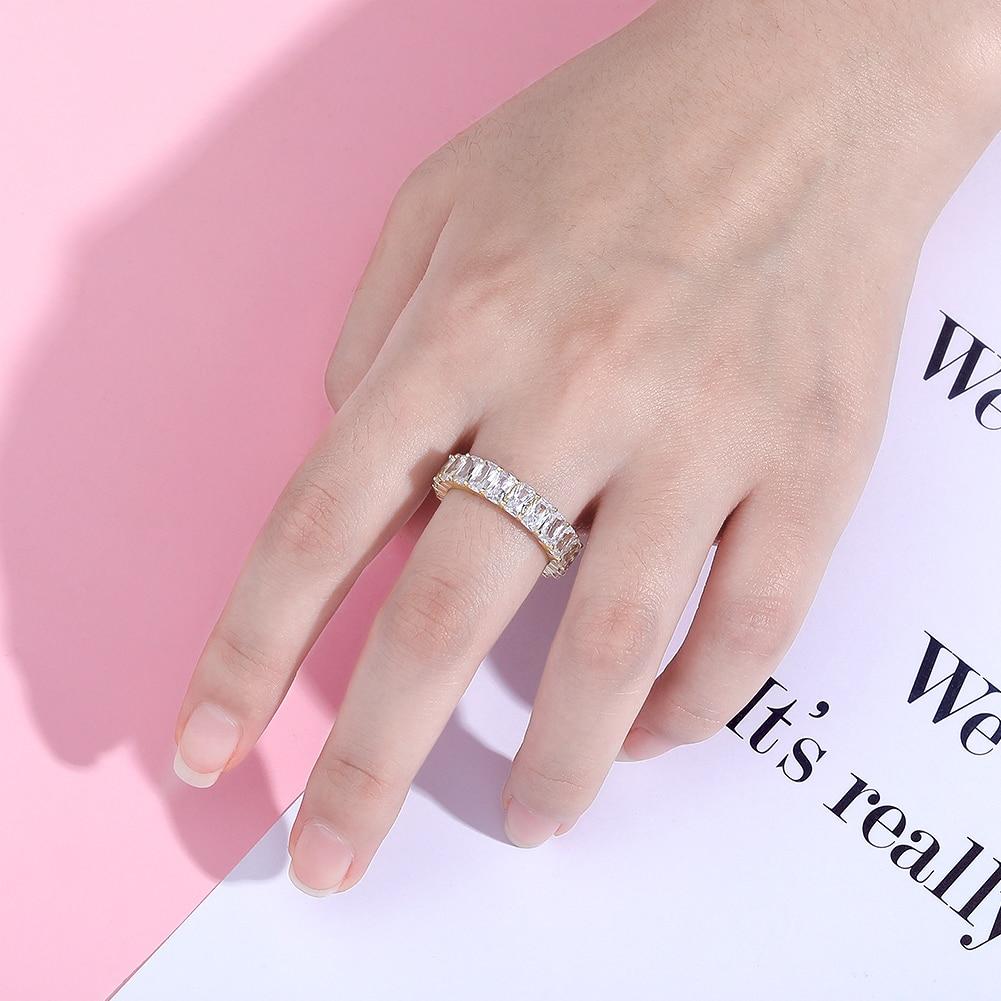 Baguette Band Ring 14K - ICECI