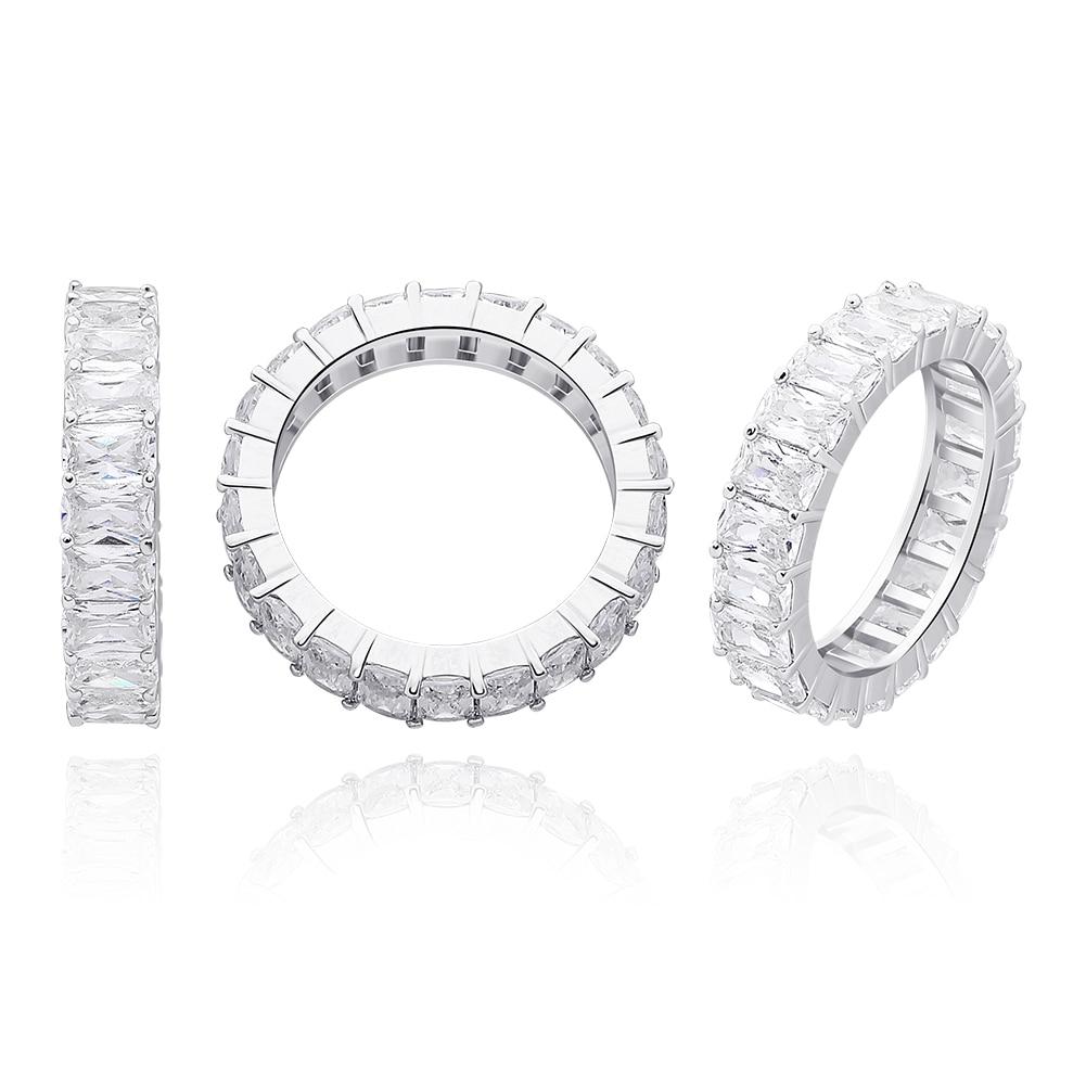 Baguette Band Ring 14K - ICECI