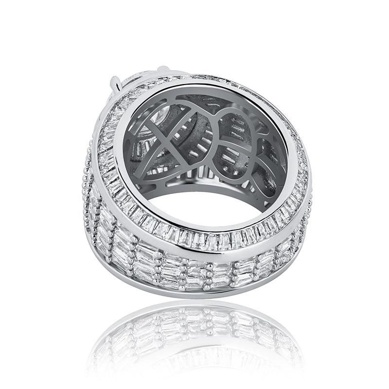 Baguette Cluster Ring 14K - ICECI