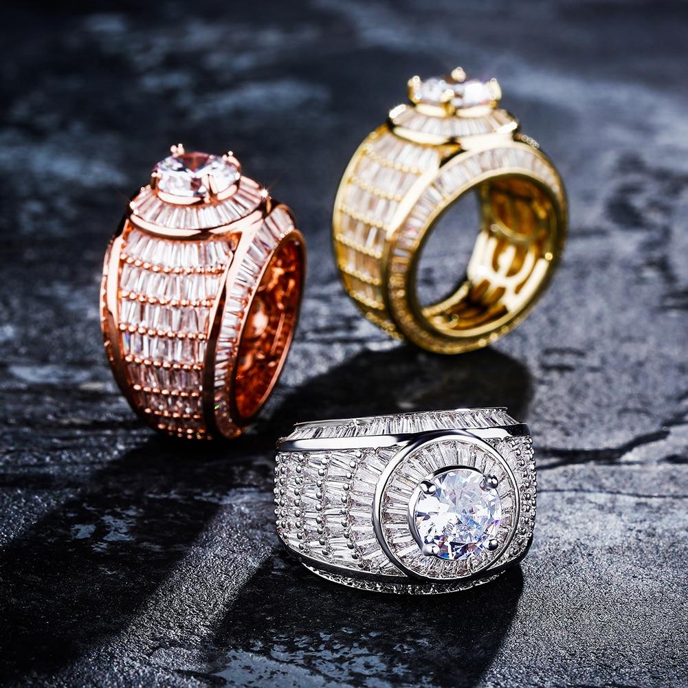 Baguette Cluster Ring 14K - ICECI