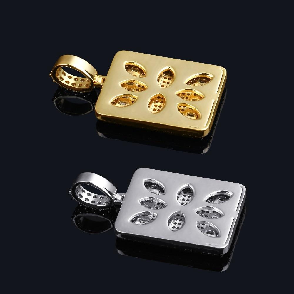 Baguette Iced Cube Pendant 14K - ICECI