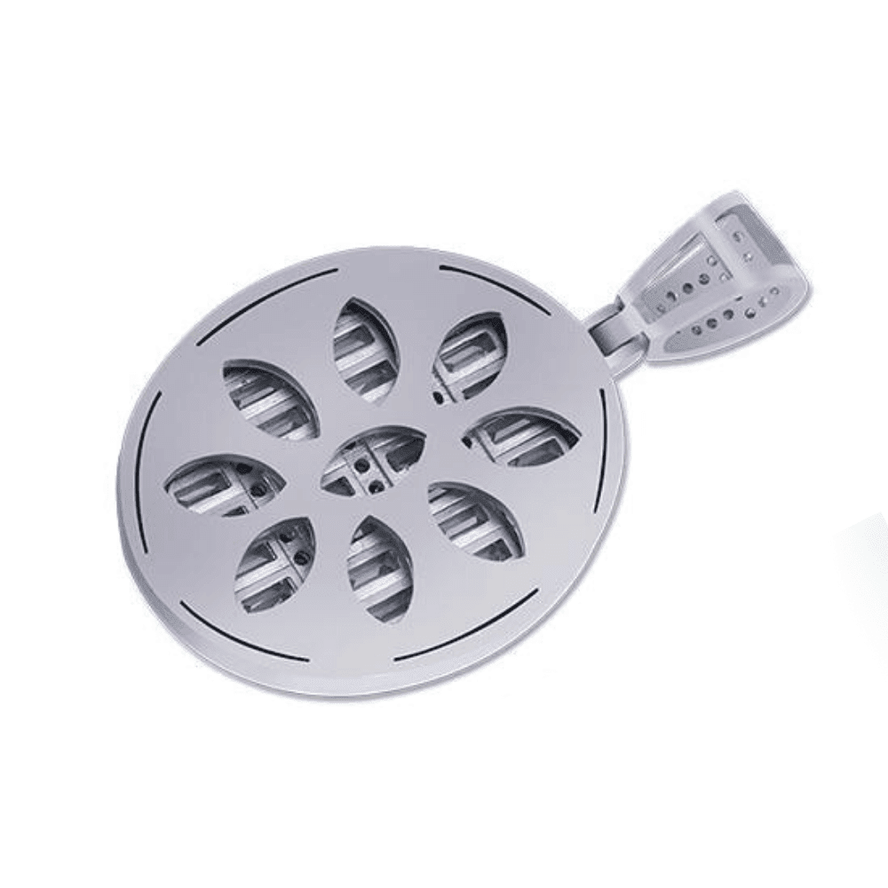 Baguette Oval Pendant 14K - ICECI