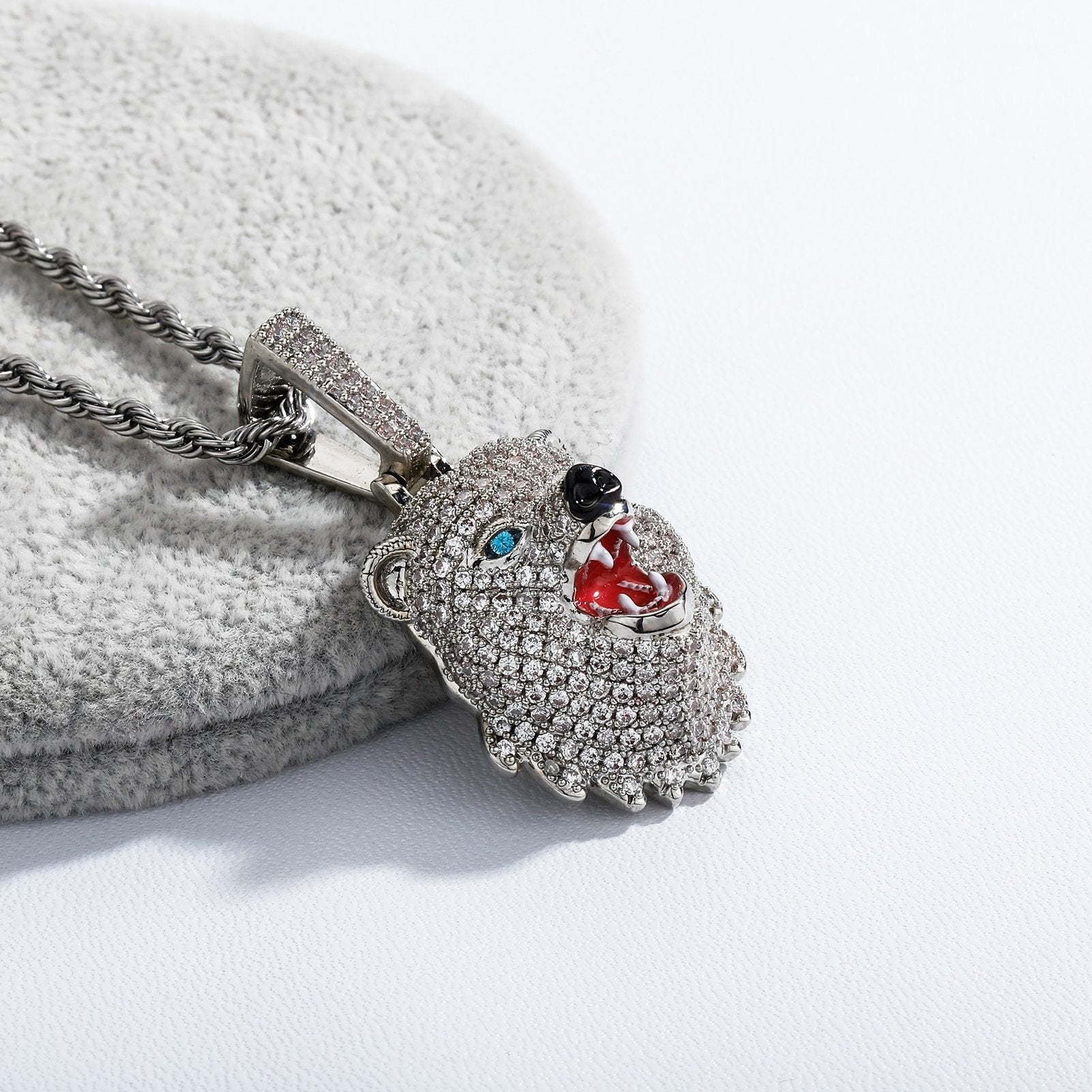Bear Head Pendant 14K - ICECI