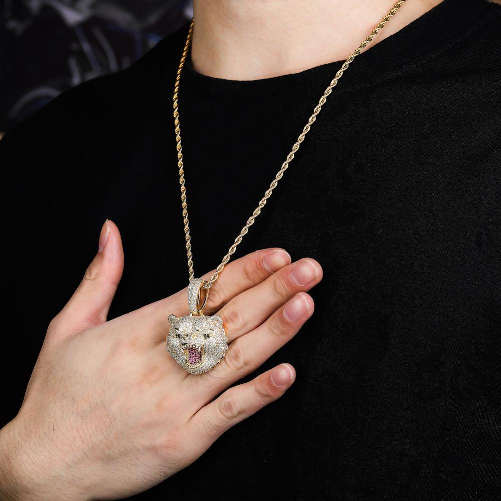 Beast Bear Pendant 18K - ICECI