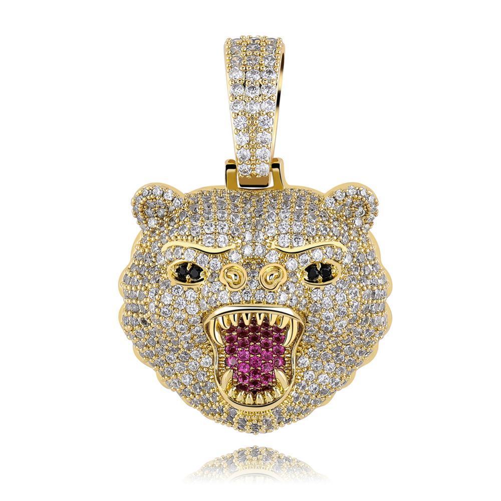 Beast Bear Pendant 18K - ICECI