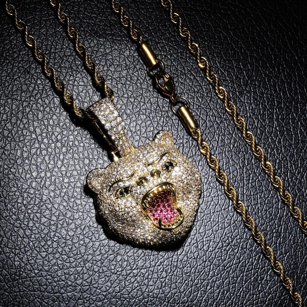 Beast Bear Pendant 18K - ICECI