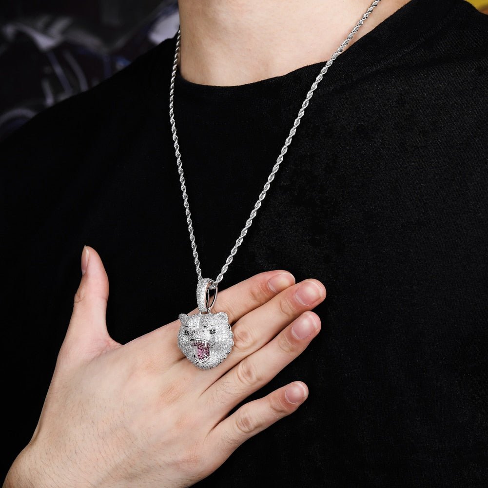 Beast Bear Pendant 18K - ICECI