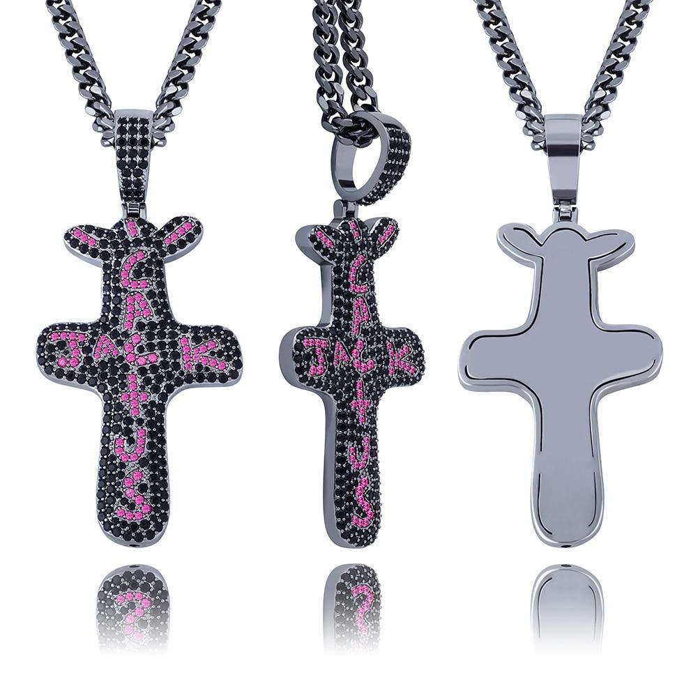 Black Cactus Jack Pendant 14K - ICECI