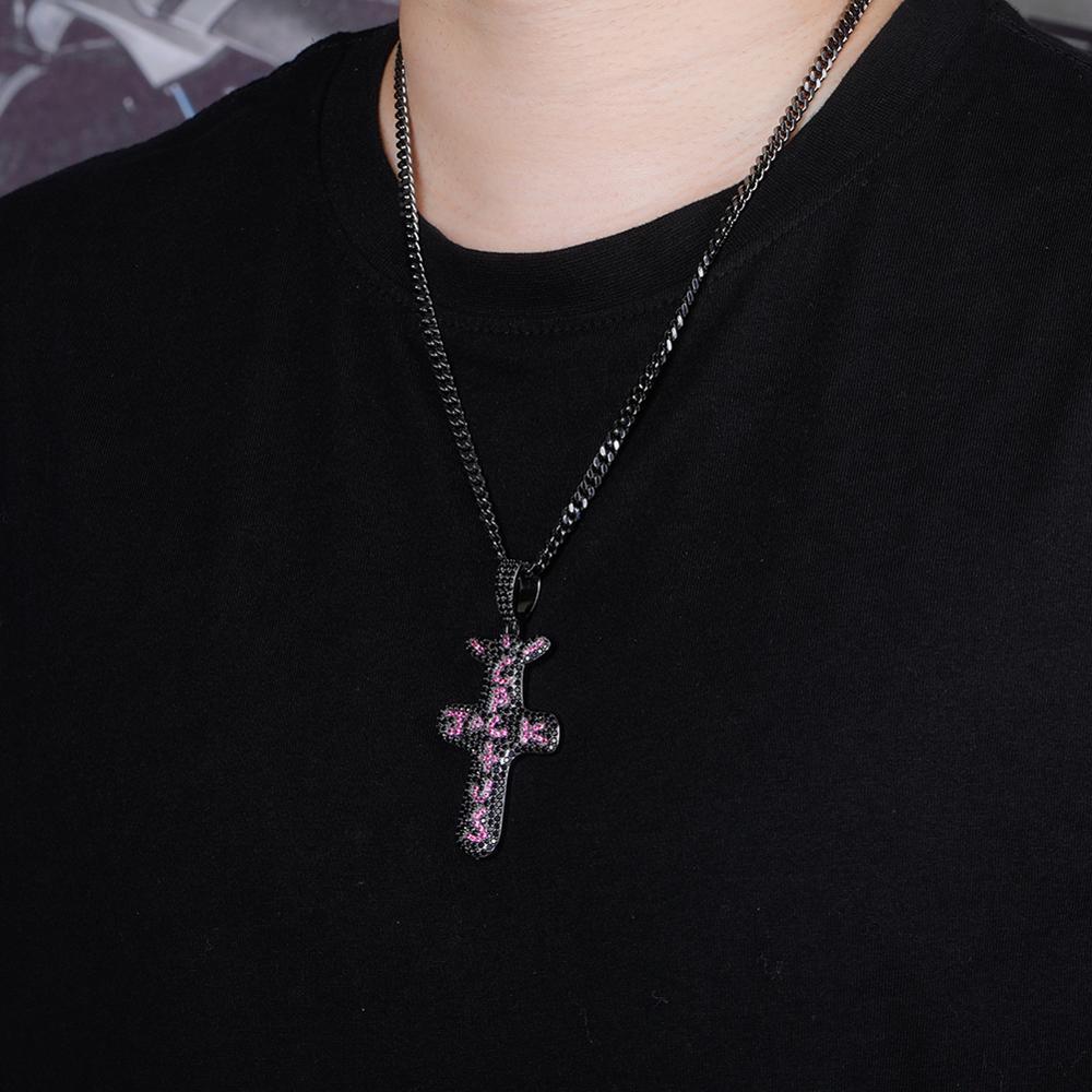 Black Cactus Jack Pendant 14K - ICECI