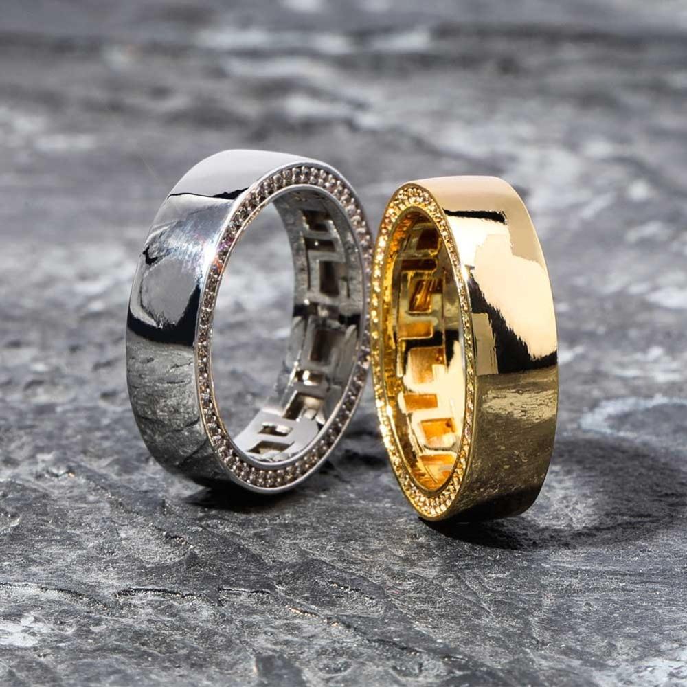 Black Ice Ring 14K x Sterling Silver - ICECI