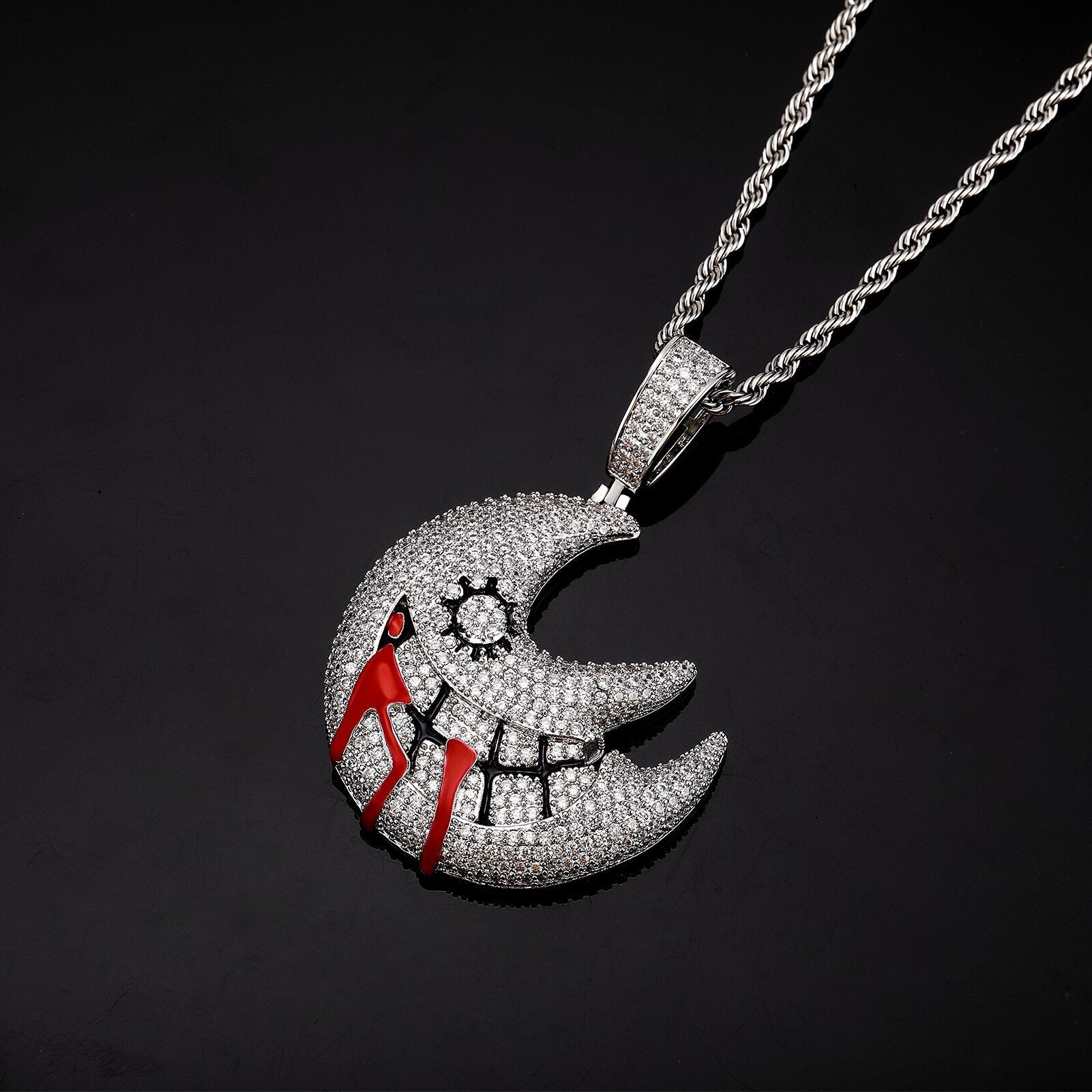 Blood Moon Pendant 14K - ICECI