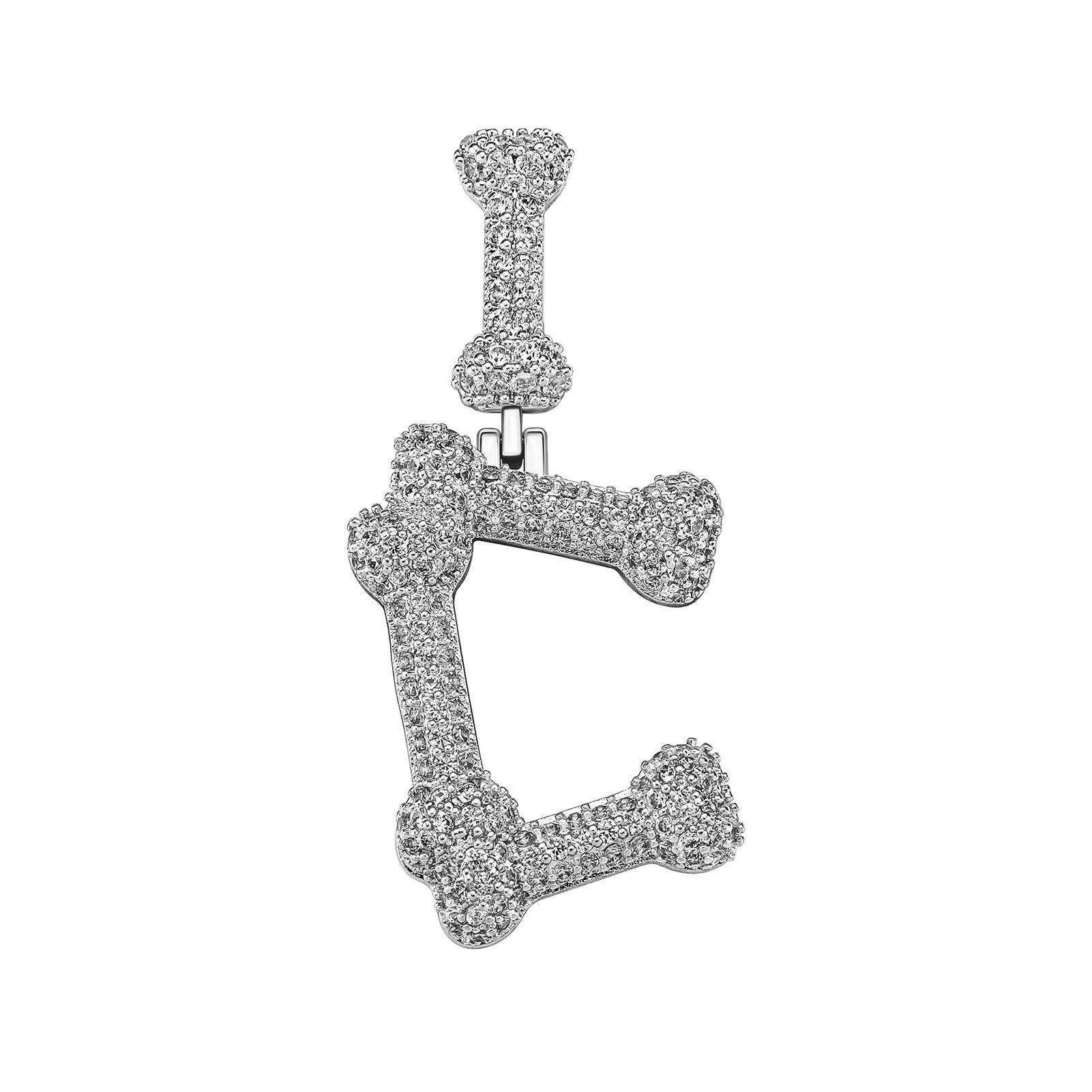 Bone Letter Pendant 14K - ICECI